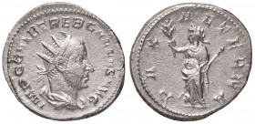 ROMANE IMPERIALI - Treboniano Gallo (251-253) - Antoniniano C. 76; RIC 71 (AG g. 3,86)
qSPL