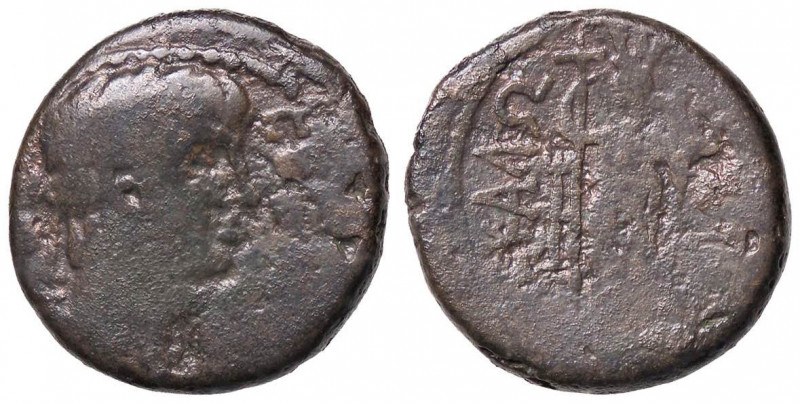 ROMANE PROVINCIALI - Nerone (54-68) - AE 23 (Ascalon-Giudea) (AE g. 12,87)
megl...