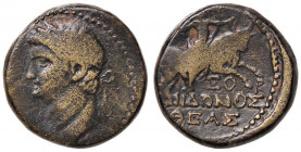ROMANE PROVINCIALI - Nerone (54-68) - AE 22 (Sidone-Fenicia) RPC 4618 (AE g. 10,59)
qBB