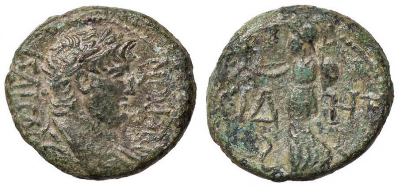 ROMANE PROVINCIALI - Nerone (54-68) - AE 19 (Side-Pamphylia) RPC 3404 (AE g. 4,6...