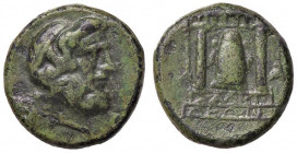 ROMANE PROVINCIALI - Nerone (54-68) - AE 17 (Chalkis-Euboia) (AE g. 6,02)
BB