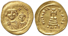 BIZANTINE - Eraclio e Eraclio Costantino (613-638) - Solido Ratto 1364/1365; Sear 738 (AU g. 4,5)
BB+