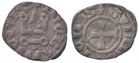 LE CROCIATE - ATENE - Guglielmo I de la Roche (1280-1287) - Denaro tornese (Thebe) Metcalf 1027/1029 (MI g. 0,65)
qBB