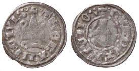 LE CROCIATE - ATENE - Guglielmo I de la Roche (1280-1287) - Denaro tornese (Thebe) Metcalf 1027/1029 (MI g. 0,74)
meglio di MB