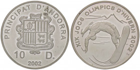 ESTERE - ANDORRA - 10 Diners 2002 - XIX° Giochi Olimpici Kr. 175 AG
FS