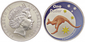 ESTERE - AUSTRALIA - Elisabetta II (1952) - Dollaro 2005 - Canguro AG
FDC