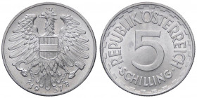 ESTERE - AUSTRIA - Seconda Repubblica (1945) - 5 Scellini 1957 Kr. 2879 RRR AL
qFDC