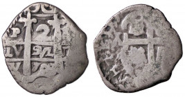 ESTERE - BOLIVIA - Carlo III (1759-1788) - 2 Reales 1770 Kr. 43 (AG g. 4,01)
MB
