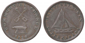 ESTERE - CANADA-UPPER CANADA - Vittoria (1837-1901) - Token 1820 CU da 1/2 penny
bel BB

da 1/2 penny -