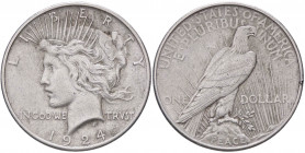 ESTERE - U.S.A. - Dollaro 1924 - Pace Kr. 150 AG
BB/BB+