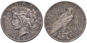 ESTERE - U.S.A. - Dollaro 1927 S - Pace Kr. 150 NC AG Colpetto
BB

Colpetto