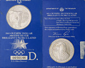 ESTERE - U.S.A. - Dollaro 1983 D - XXIII Olimpiadi Kr. 209 AG In cartoncino
FDC

In cartoncino