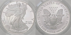 ESTERE - U.S.A. - Dollaro 1998 - American Eagle Kr. 273 AG In confezione
FS

In confezione