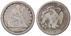 ESTERE - U.S.A. - Quarto di dollaro 1875 AG
MB