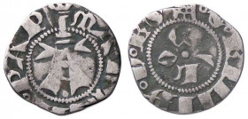 ZECCHE ITALIANE - ASCOLI - Martino V (1426-1431) - Bolognino CNI 10; Munt. 27 RR (AG g. 0,66)
meglio di MB