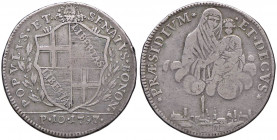 ZECCHE ITALIANE - BOLOGNA - Governo Popolare (1796-1797) - Scudo 1797 Pag. 36/37l; Mont. 37/55 R AG
MB