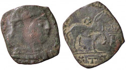 ZECCHE ITALIANE - BRINDISI - Ferdinando I d’Aragona (1458-1494) - Cavallo MIR 360 R (CU g. 0,9)
MB-BB