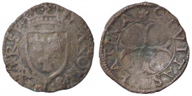 ZECCHE ITALIANE - CHIETI - Carlo VIII, Re di Francia (1495) - Cavallo MIR 415 NC (CU g. 1,84)
MB/qBB