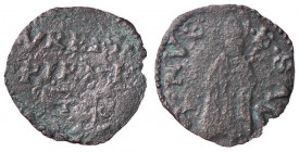 ZECCHE ITALIANE - FERMO - Leone X (1513-1518) - Quattrino Munt. 121; MIR 663 R (MI g. 0,52)
MB