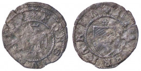 ZECCHE ITALIANE - FERRARA - Borso d'Este, secondo periodo (1452-1471) - Quattrino CNI 25/28; MIR 245 RR (MI g. 0,69)
MB-BB