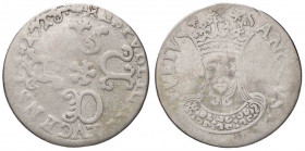 ZECCHE ITALIANE - LUCCA - Repubblica (1369-1799) - Grosso da 6 soldi 1718 CNI 750; MIR 225/4 RR AG
MB