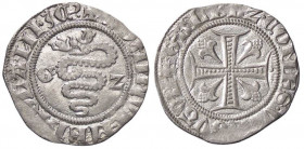 ZECCHE ITALIANE - MILANO - Gian Galeazzo Visconti (1385-1402) - Sesino Crippa 2; MIR 125 (AG g. 1,01)
qSPL
