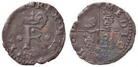 ZECCHE ITALIANE - MILANO - Filippo II (1554-1598) - Trillina Crippa 51; MIR 335 (MI g. 0,78) Sedimenti
qBB

Sedimenti