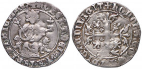 ZECCHE ITALIANE - NAPOLI - Roberto d'Angiò (1309-1343) - Gigliato P.R. 1/2; MIR 28 (AG g. 3,91)
qBB