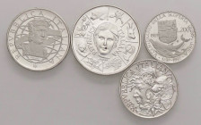 REPUBBLICA ITALIANA - Repubblica Italiana (monetazione in lire) (1946-2001) - Dittico 1989 - Colombo e 1991 Flora e fauna AG Lotto di 4 monete
FDC
...