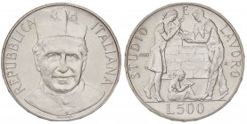 REPUBBLICA ITALIANA - Repubblica Italiana (monetazione in lire) (1946-2001) - 500 Lire 1988 - Don Bosco Mont. 4 R AG
FDC