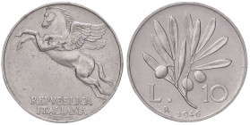 REPUBBLICA ITALIANA - Repubblica Italiana (monetazione in lire) (1946-2001) - 10 Lire 1946 Mont. 3 R IT Colpetto - Ex asta Montenegro 3, lotto 694
SP...