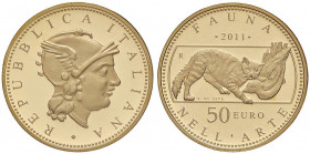 REPUBBLICA ITALIANA - Repubblica Italiana (monetazione in euro) (2002) - 50 Euro 2011 - Roma antica AU In confezione
FS

In confezione