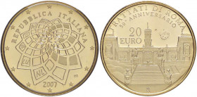 REPUBBLICA ITALIANA - Repubblica Italiana (monetazione in euro) (2002) - 20 Euro 2007 - Trattati di Roma AU In confezione
FS

In confezione