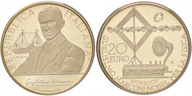 REPUBBLICA ITALIANA - Repubblica Italiana (monetazione in euro) (2002) - 20 Euro 2009 - Marconi AU In confezione
FS

In confezione