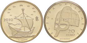 REPUBBLICA ITALIANA - Repubblica Italiana (monetazione in euro) (2002) - 20 Euro 2010 - Europa delle arti AU In confezione
FS

In confezione
