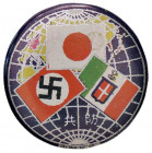 MEDAGLIE - SAVOIA - Vittorio Emanuele III (1900-1943) - Distintivo Triplice alleanza Ø 19
Ottimo