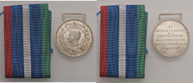 MEDAGLIE - SAVOIA - Vittorio Emanuele III (1900-1943) - Medaglia 1910 - Ai veterani 1848-1870, Guardia d'onore al Pantheon Bramb. 543 AG Opus: Giorgi ...
