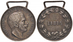 MEDAGLIE - SAVOIA - Vittorio Emanuele III (1900-1943) - Medaglia Campagna di Libia AG Opus: L. Giorgi Ø 32
BB-SPL