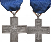 MEDAGLIE - SAVOIA - Vittorio Emanuele III (1900-1943) - Croce Al valore militare R MB Rara in metallo bianco
qSPL

Rara in metallo bianco