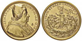 MEDAGLIE - PAPALI - Clemente XI (1700-1721) - Medaglia A. XIX MD Ø 38Punzone papale nel campo al D/
FDC

Punzone papale nel campo al D/ -