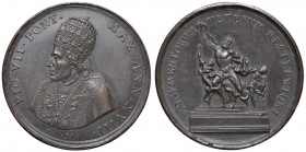 MEDAGLIE - PAPALI - Pio VII (1800-1823) - Medaglia A. XVIII Mont. 70 R AE
bello SPL