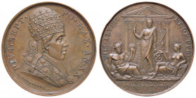 MEDAGLIE - PAPALI - Pio VII (1800-1823) - Medaglia A. XX - Per la costituzione del Consiglio dell'Arte R AE Opus: Passamonti Ø 42 Colpetto
SPL

Col...