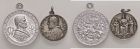 MEDAGLIE - PAPALI - Pio X (1903-1914) - Medaglia 1913 - XVI centenario costantiniano AL Ø 33 Colpetto, assieme a medaglia 1951 - Lotto di 2 medaglie
...