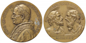 MEDAGLIE - PAPALI - Pio XI (1922-1939) - Medaglia 1925 - Giubileo, SS Pietro e Paolo AE Ø 44
bello SPL