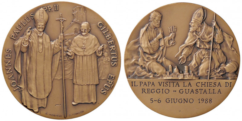 MEDAGLIE - PAPALI - Giovanni Paolo II (1978-2005) - Medaglia 1988 - Visita a Reg...