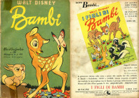 LIBRI VARI - RIVISTE Walt Disney, Bamby, n. 139, Milano 1949, 68 pagg a colori
Discreto