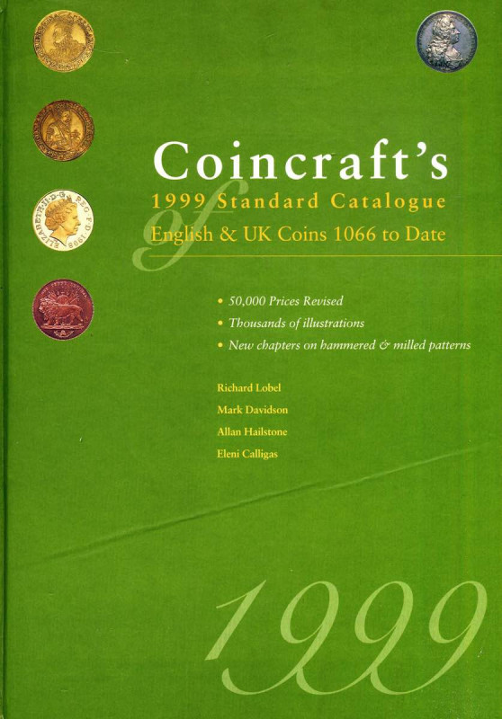 BIBLIOGRAFIA NUMISMATICA - LIBRI AA. VV. - Coincraft's 1999 - Standard Catalogue...