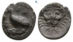 Sicily. Akragas 470-425 BC. Litra AR