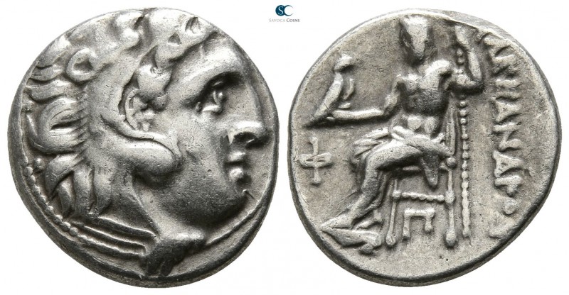 Kings of Macedon. Kolophon. Antigonos I Monophthalmos 320-301 BC.
Drachm AR

...