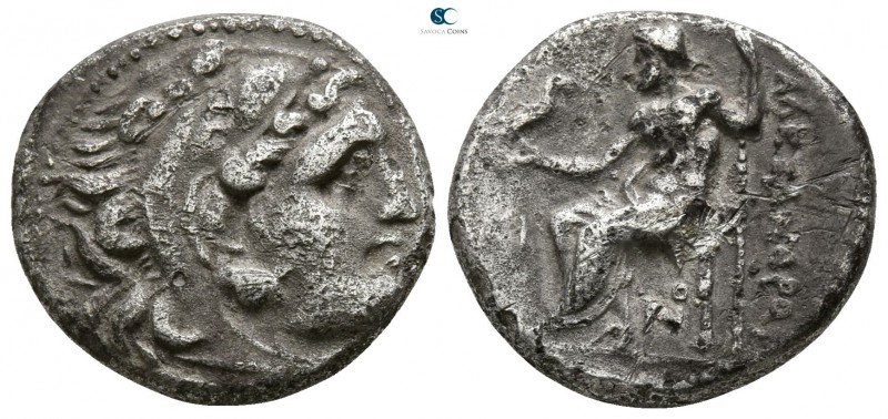 Kings of Macedon. Lampsakos. Antigonos I Monophthalmos 320-301 BC.
Drachm AR
...
